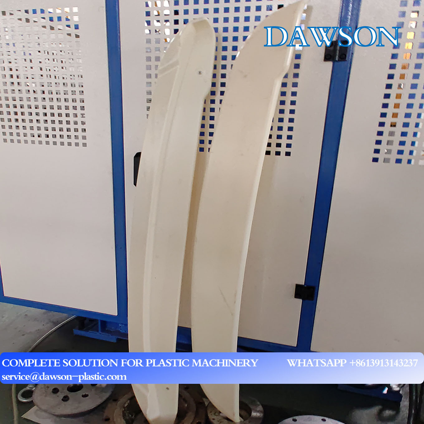 Car Spoiler Testing Test Production of Extrusion Blow Molding Machine for ABS Car Spoiler ...